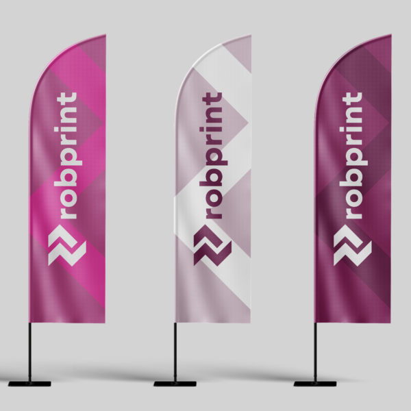 RobPrint Beachvlag L - Afbeelding 4